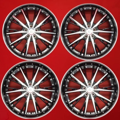JDM Used ANHELOCORAZON Charmant wheels deep rim front-wheel drive 4Boo No Tires
