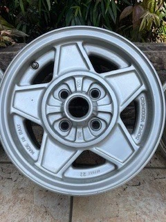 JDM CROMODORA Black Modora TYPE A 6J-14+22 114.3/4H 14-inch 4-wheel No Tires - Image 7