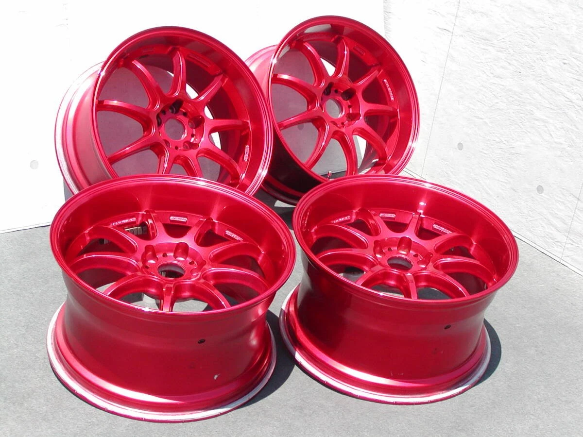 JDM Deep rim custom color WORK emotionD9R 9.5J 10.5J 114.3 wheels for No Tires