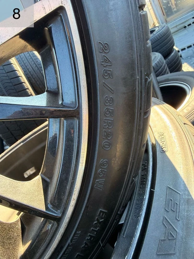 JDM WORK MULTI FORCHETTA TRS tire set 245/35R20 No Tires - Image 4