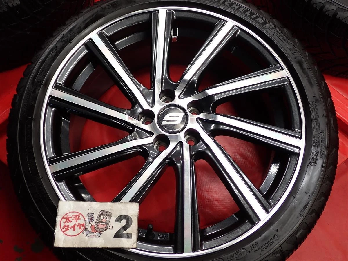 JDM 4BookSET Michelin X-ICE SNOW 225/40R18 10 Aero Spoke 7.5J +48 PCD1 No Tires - Image 6