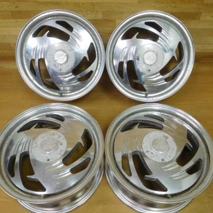 JDM 16-163 Rare Racing Beet Mud Shark Billet Wheels 17in 7J +38 PCD 1 No Tires