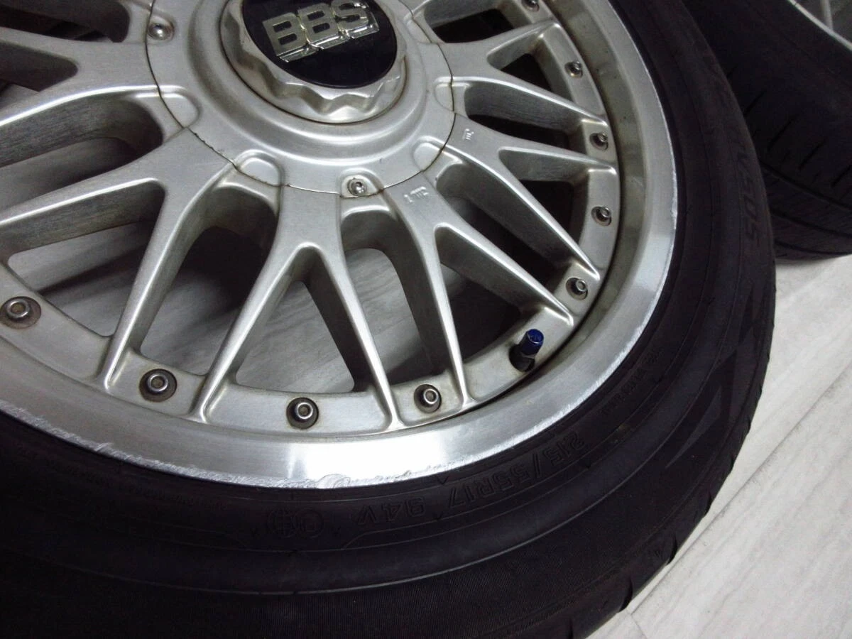 JDM Discontinued BBS RS4 17/200 series for Elgrand Caravan Hiace Regiu No Tires - Image 7