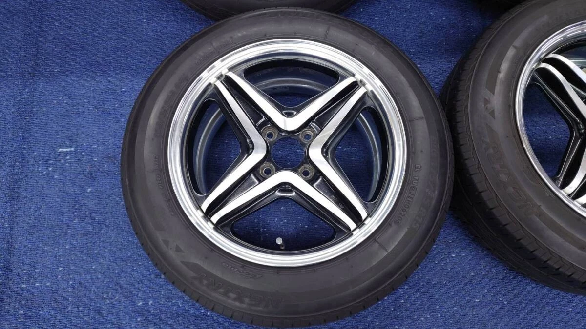 JDM B/S ENKEI BIGEND RODERS 15x7J+35 Enkei/Big End Rotors/Hellaflash/U No Tires - Image 2