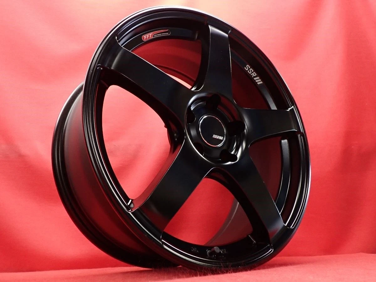 JDM Lightweight 10.2kg SSR GTV 01 Used Wheels 4Book 8J 18PCD112 5x +35 No Tires - Image 2