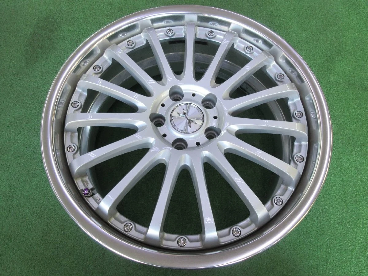 JDM Imported car model: Weds Maverick 815F 8J-19 5x112 +48 offset 66.6 No Tires - Image 2