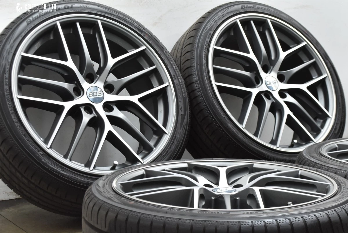 JDM BBS GERMANY CC-R CC2003 19-inch 8J +44 PCD112 Blue Earth GT 225/40 No Tires - Image 2