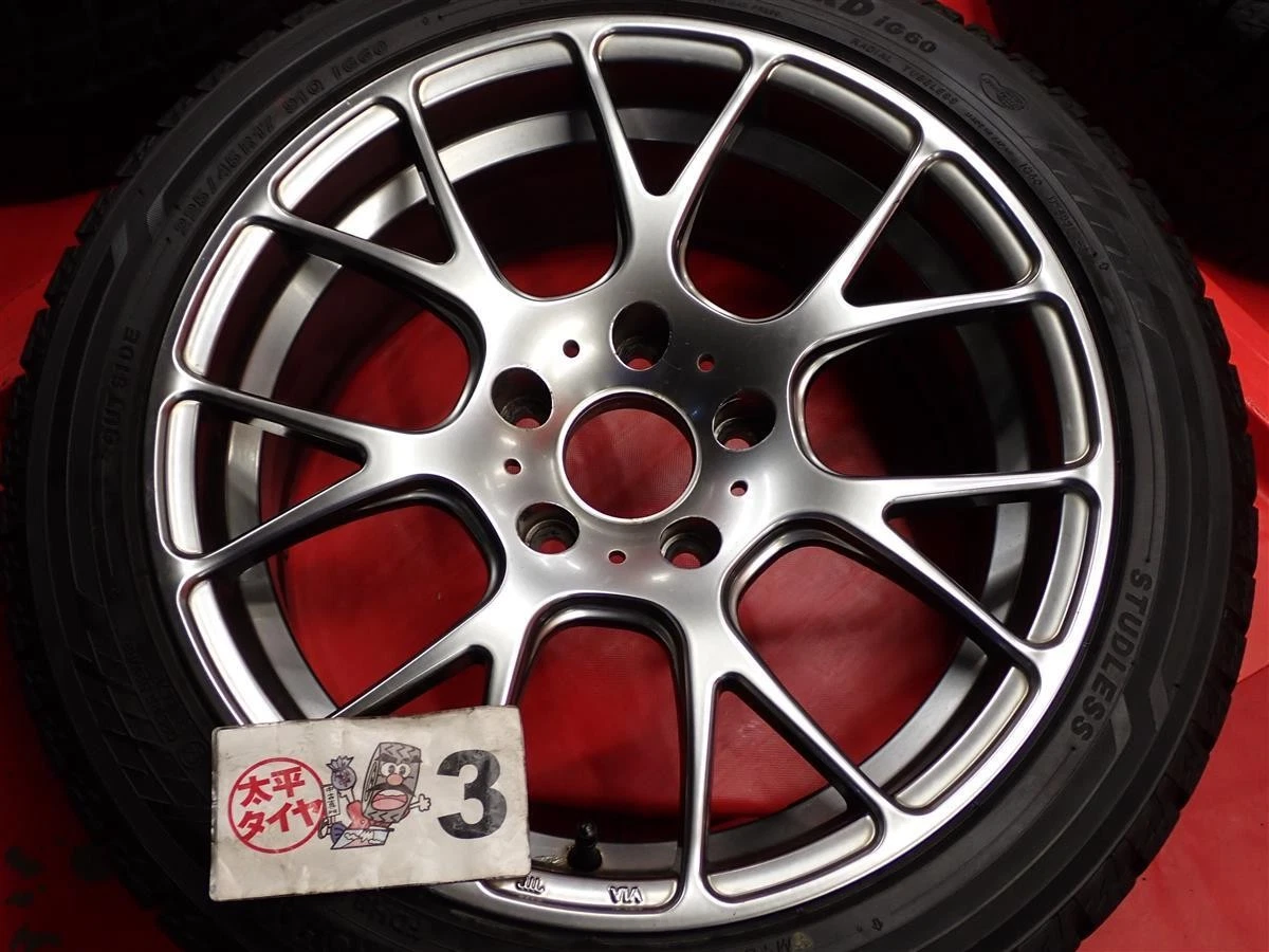 JDM 4BookSET for BMW Yokohama IceGuard 6 iG60 225/45R17 91Q 7W Spoke 8 No Tires - Image 7