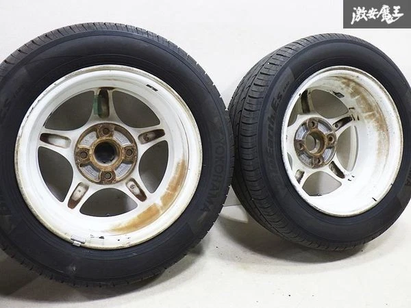 JDM OZ Racing Genuine ENKEI CE9A Wheels for Lancer Evolution III 15x6+ No Tires - Image 6