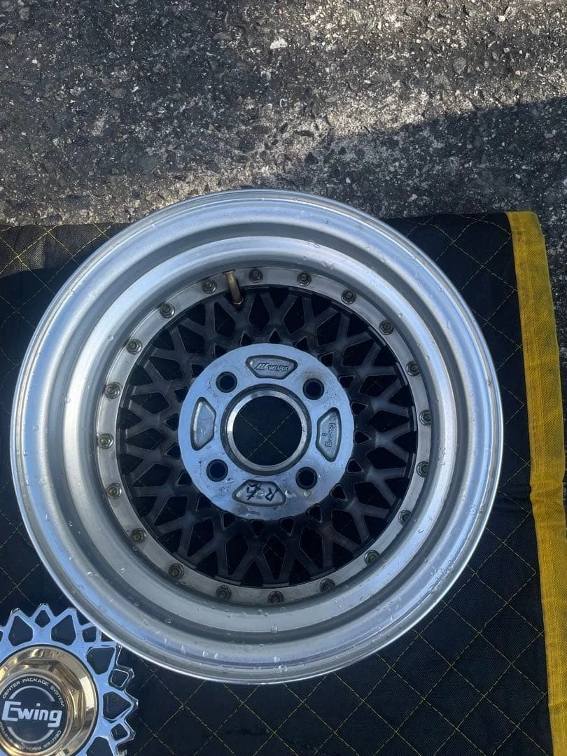 JDM WORK Ewing wheel cap No Tires - Image 8