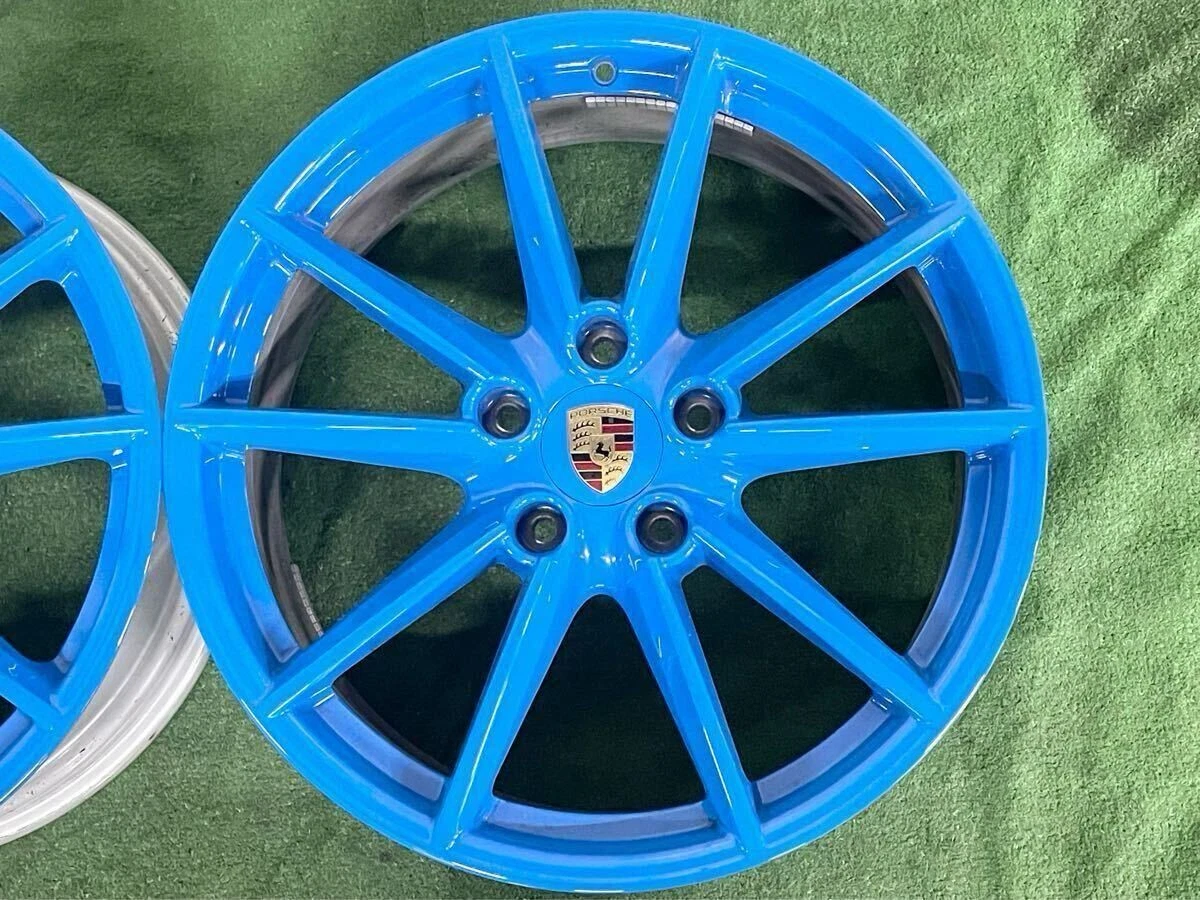 JDM Rare Porsche 992 911 Carrera S Genuine 20/21in 8.5J +53 11.5J +67 No Tires - Image 4