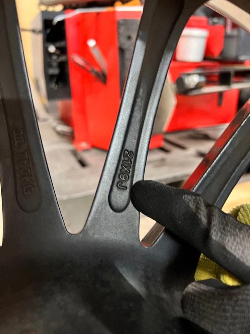 JDM curl son 21 wheel 4 book set No Tires - Image 2