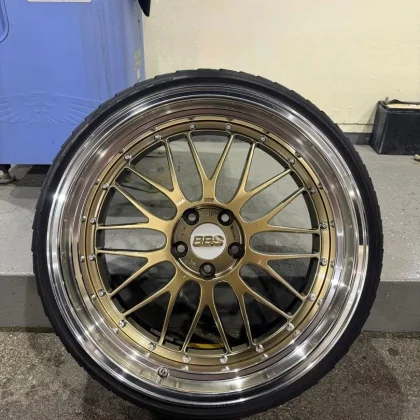 JDM BBS LM 20-inch 10.5J+20 4-Book Set pcd114.3 No Tires