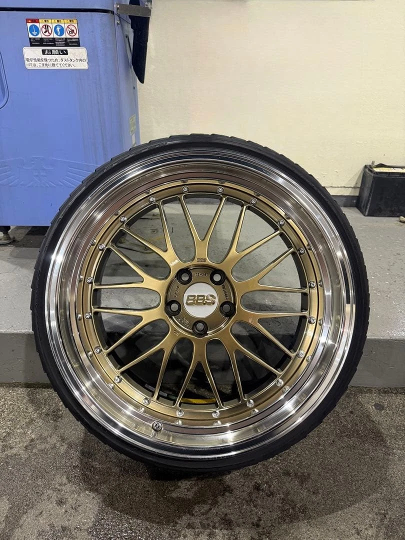 JDM BBS LM 20-inch 10.5J+20 4-Book Set pcd114.3 No Tires