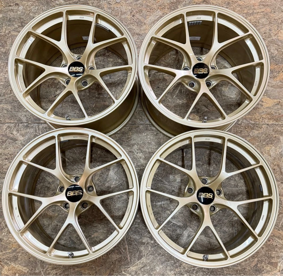 JDM Rare BBS RI-D RI001 RI032 199J+22 10J+35 PCD120 5-hole 5H lightwei No Tires