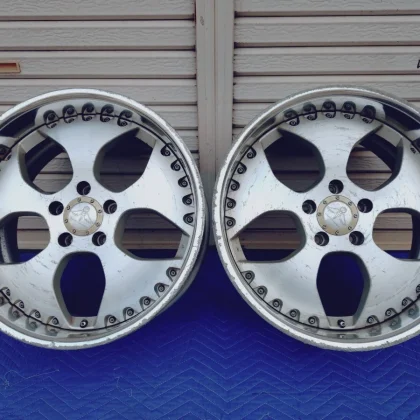 JDM CARVING / 5-114.3 / 9J+27 / Deep Rim / Skyline / BNR32/34/BCNR33/S No Tires