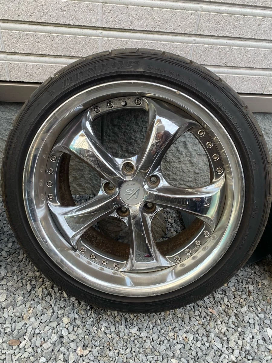 JDM WORK VS-KF 18-inch 4-Piece Set For S15 R33 Skyline Laurel Mark No Tires - Image 3