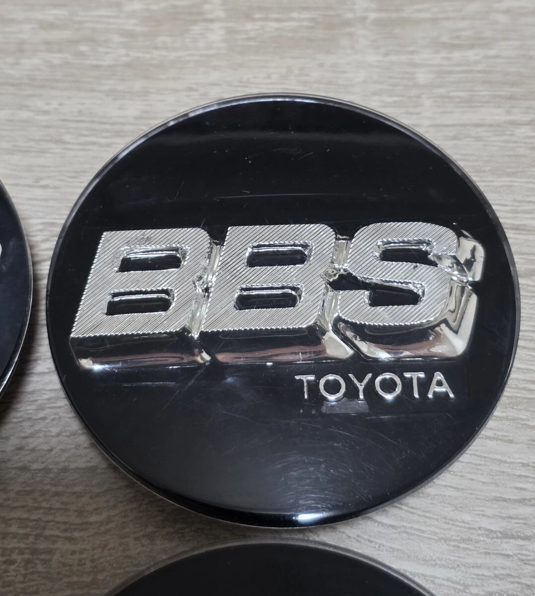 JDM Rare Toyota Genuine BBS Center Caps 70mm for RF LM RG-F RE-L RE-L2 No Tires - Image 3