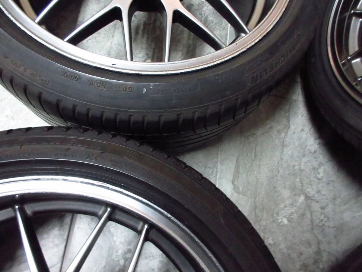 JDM BBS RG-R 18 19BMW E46 M3 E36 Z3 E85 E86 Z4 E90 E91 E92 M3 E93 F30 No Tires - Image 7