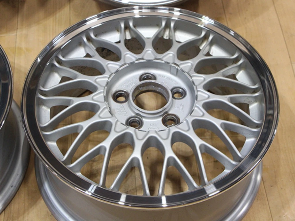 JDM B189 lightweight forging BBS Subaru genuine STI option 15x6J+55 PC No Tires - Image 5