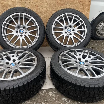 JDM BMW Team Sparco 245/45R18 Genuine Aluminum Wheels 4-Pack 18PCD120 No Tires