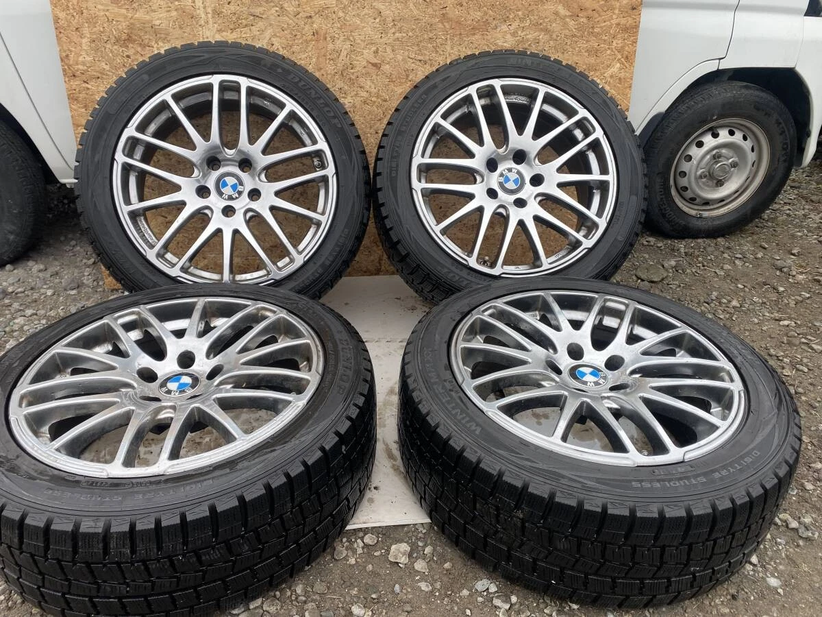 JDM BMW Team Sparco 245/45R18 Genuine Aluminum Wheels 4-Pack 18PCD120 No Tires