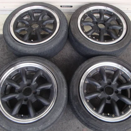 JDM Perfect for light trucks and kei cars Watanabe RS-8 14-inch alumin No Tires