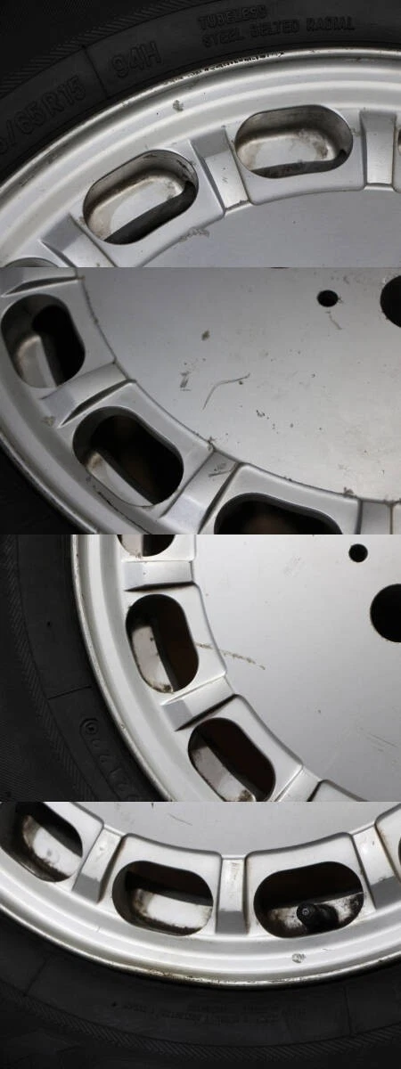 JDM B964 Rare Mercedes-Benz Genuine W126 15X7J+25 PCD112 TOYO SD-7 205 No Tires - Image 10