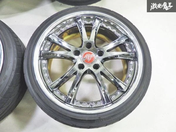 JDM No distortion SSR Vienna Merisia 188.5J+45/9.5J+45 PCD114.3 5-hole No Tires - Image 5