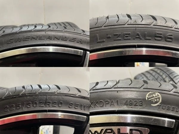 JDM Imported 225/35ZR20 summer tires WALD BALCAS Valdo 208J5HPCD100+45 No Tires - Image 10