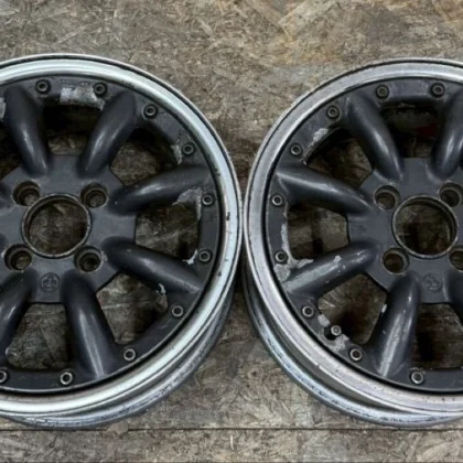 JDM Rare Watanabe RS-8 146J+40 PCD100 4-lug 4H wheels for Civic Roadst No Tires