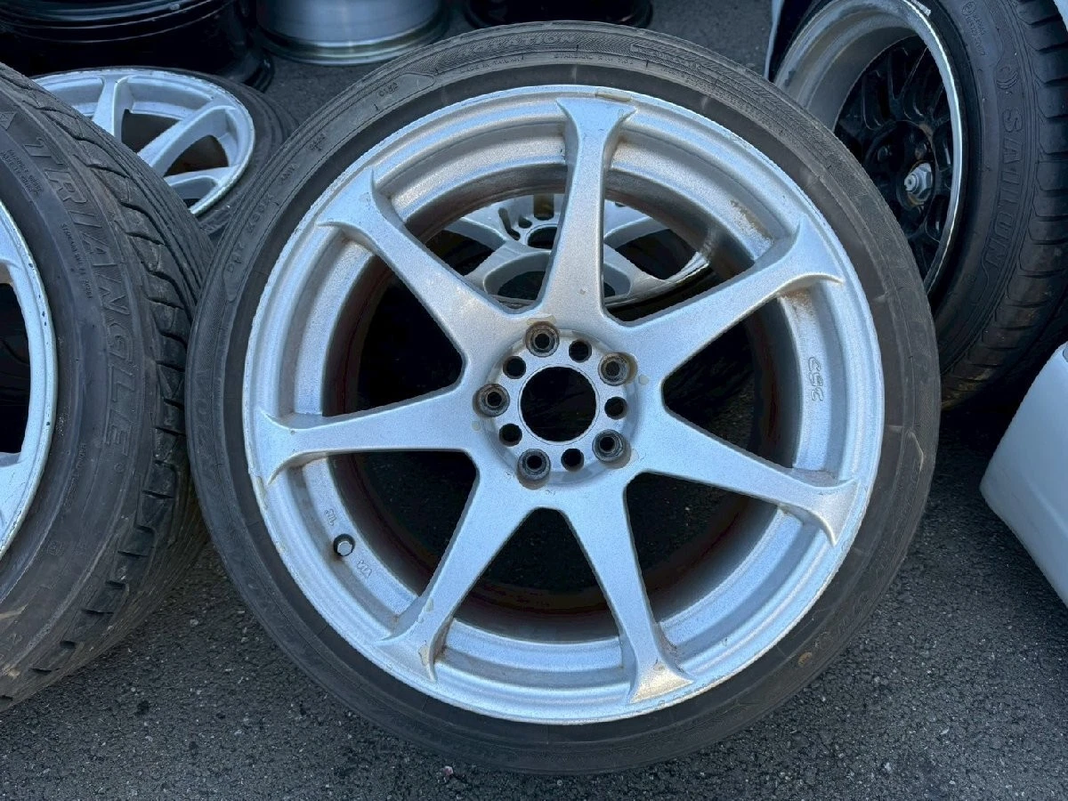 JDM DOALL CST ZERO1 HYPER 17-inch 9.5J+15 5h114.3 4-Pack Set with Tire No Tires - Image 2