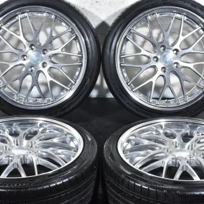 JDM WORK Gnosis HR1/HR201 19-inch PCD114.3 8J +48 goodyeareagleEXE 225 No Tires