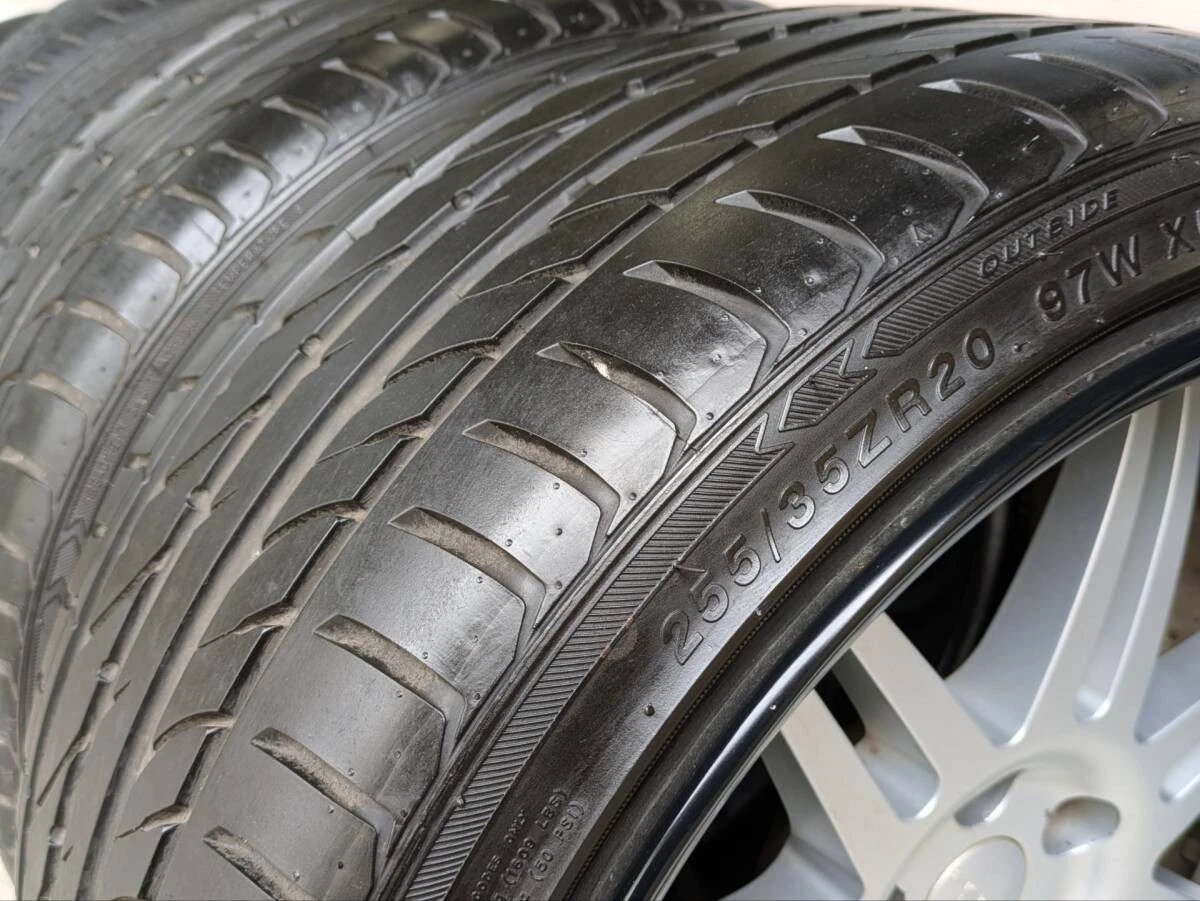 JDM Hyperforged HF102R wheels and tires 4-pack set 209J+17 11J+22 PCD1 No Tires - Image 10