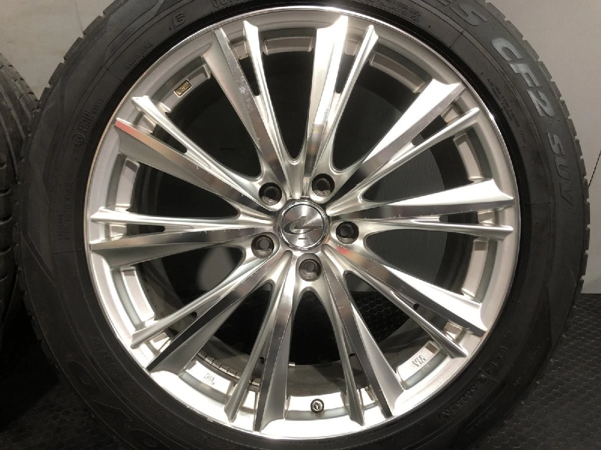 JDM TOYO PROXES CF2 SUV 225/55R19 Summer tires Weds LEONIS Leonis 198J No Tires - Image 3