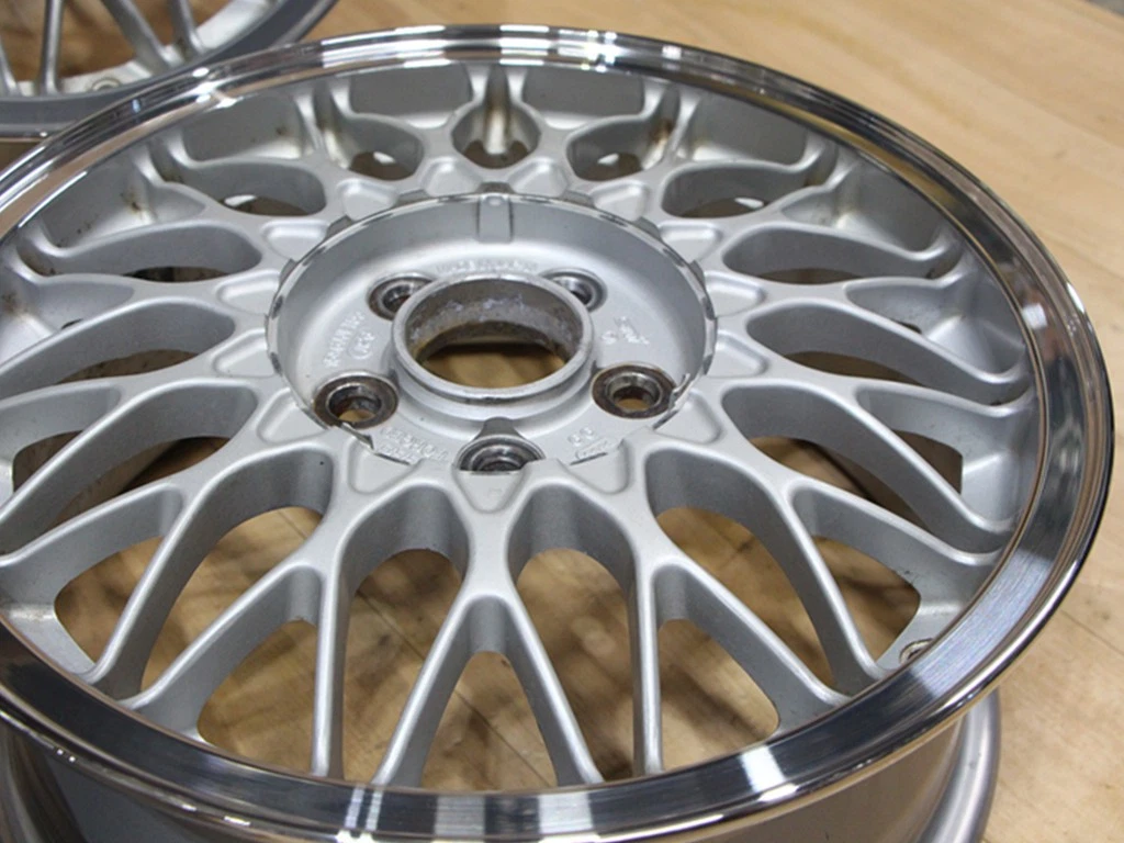 JDM B189 lightweight forging BBS Subaru genuine STI option 15x6J+55 PC No Tires - Image 8