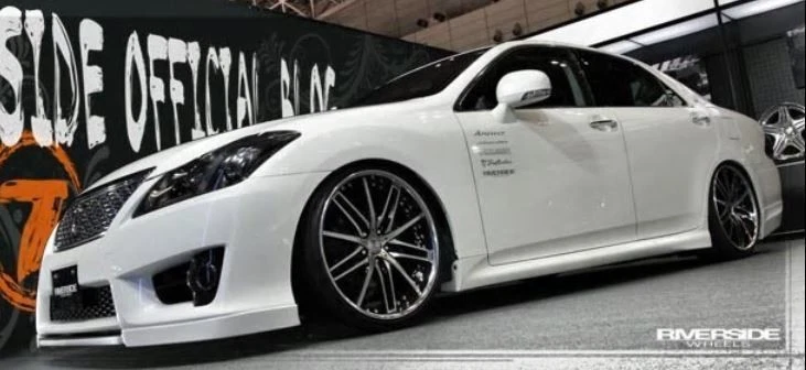 JDM Traffic Star VZ 8.5J 9.5J Celsior Cima Crown Mark X Alphard IS GS No Tires - Image 10