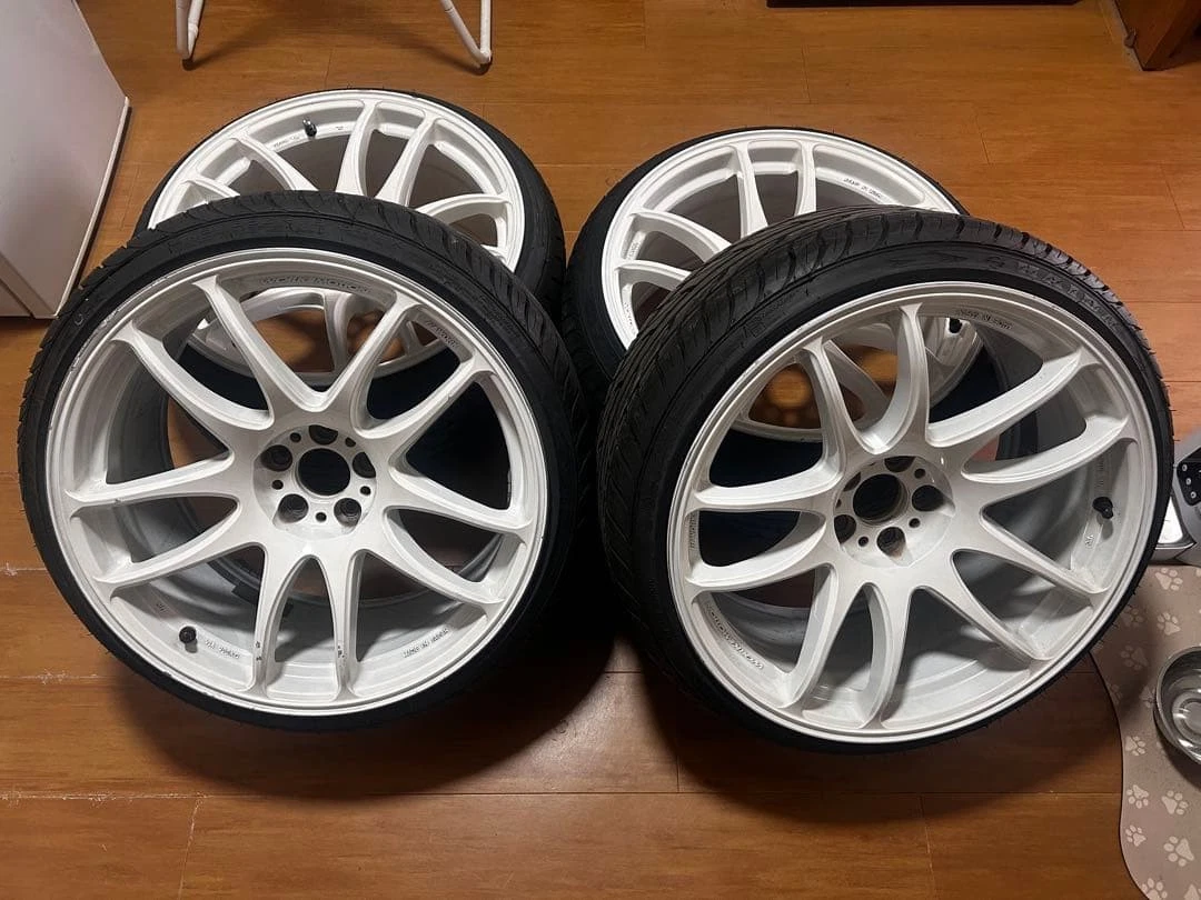 JDM Work Emotion CR Kiwami 18inch 9.5j No Tires