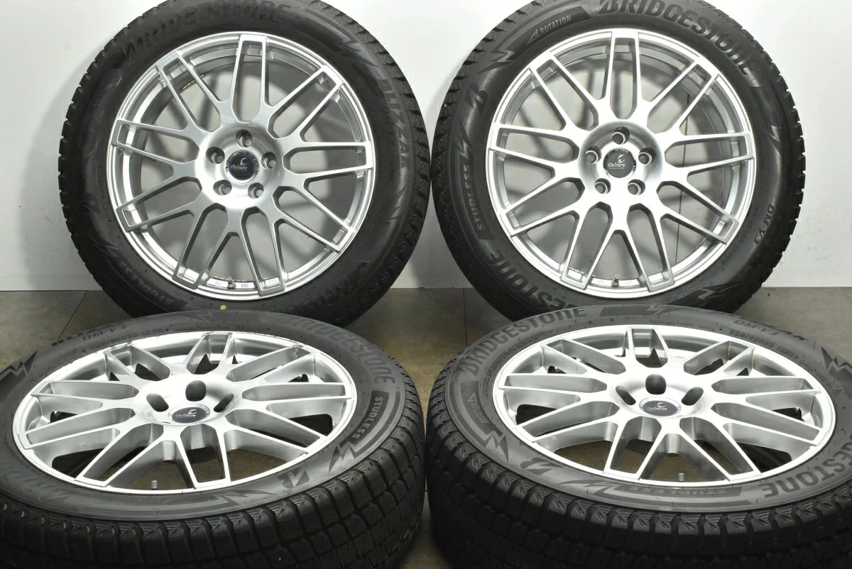 JDM Used 4-Book Wheel Set: 207.5J x 20 +35 PCD 114.3 235/55R20 102Q wi No Tires - Image 2