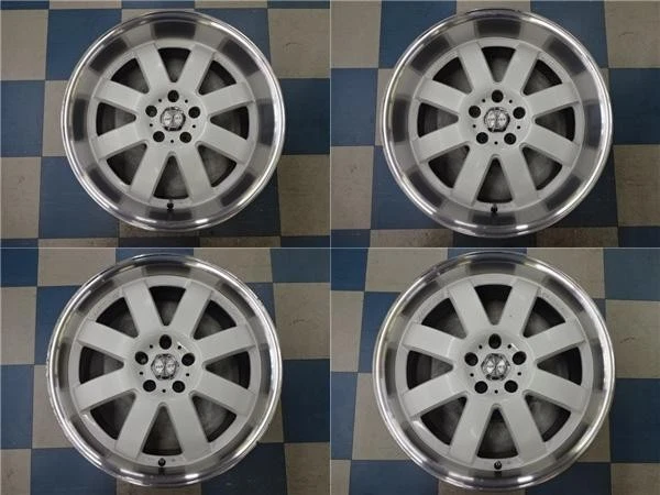 JDM Great value 198.5J 9.5J 2 Books each both offset +38. Used aluminu No Tires - Image 10