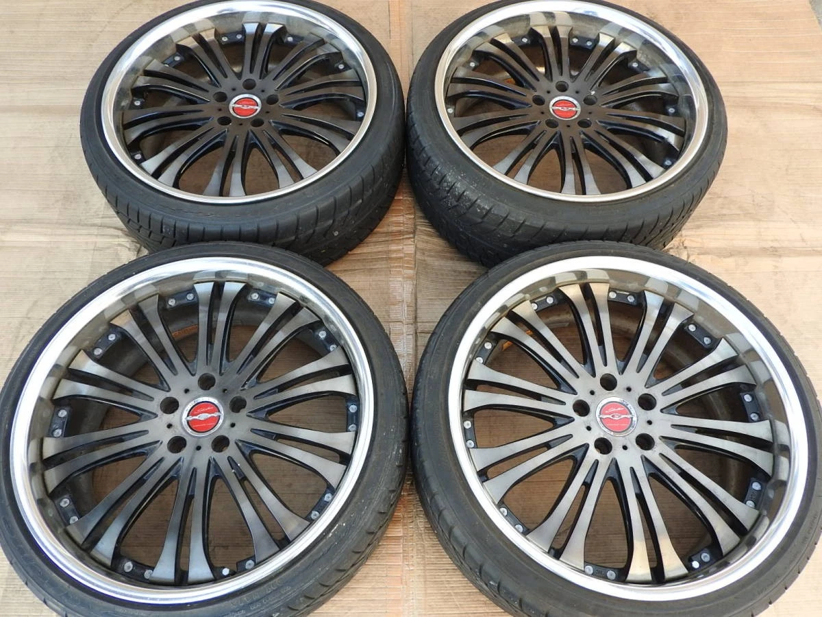 JDM 20-inch AME Sharen XS-20 wheels 8.5J+42 PCD114.3 5-lug 255-35-20 N No Tires