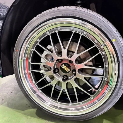 JDM BBS LM260 4Wheels no tires 21x9+32 5x120