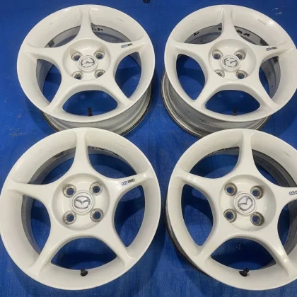 JDM Rare ENKEI Enkei15 6J+40 100/4NB Mazda Roadster NR-A exclusive RP0 No Tires