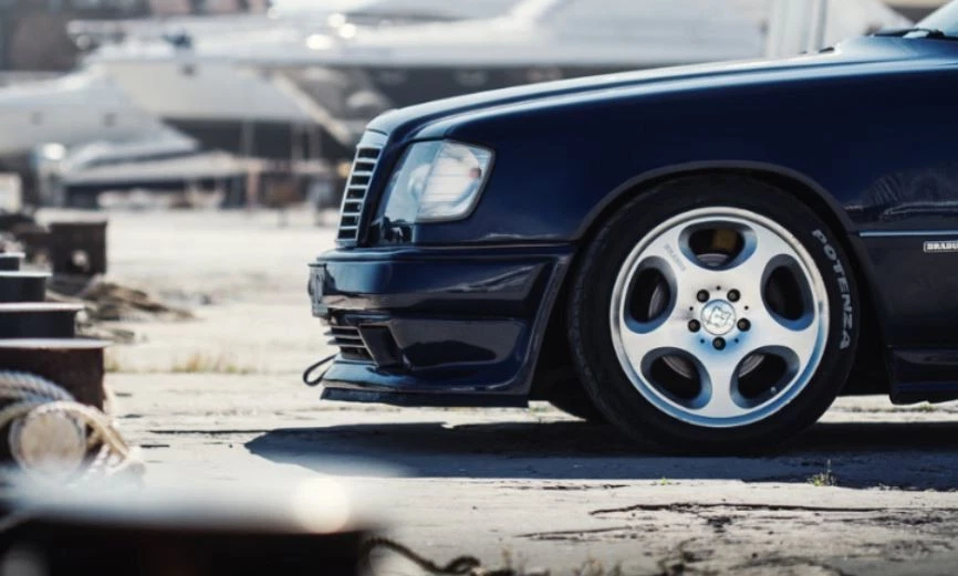 JDM Rare Brabus Mono Rock IV 8.5J +55 wheels for Mercedes-Benz V-Class No Tires - Image 9