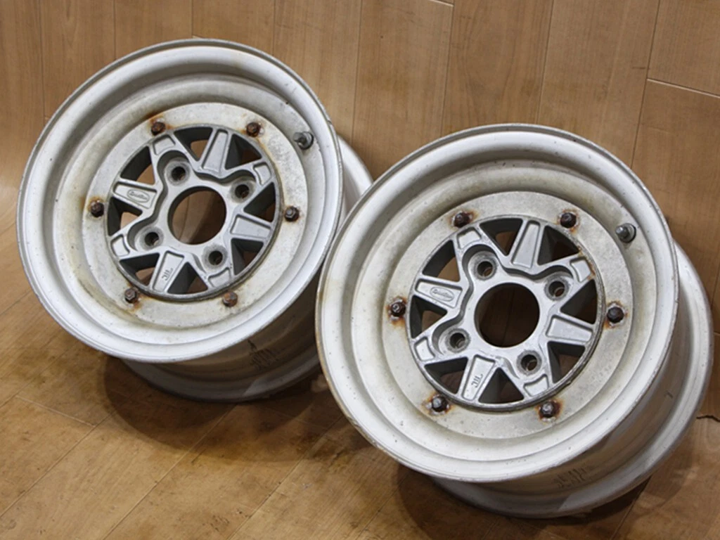 JDM B646 Rare vintage SSR Speedster Mark III MK-3 13X6.5J+8 PCD114.3 J No Tires - Image 6