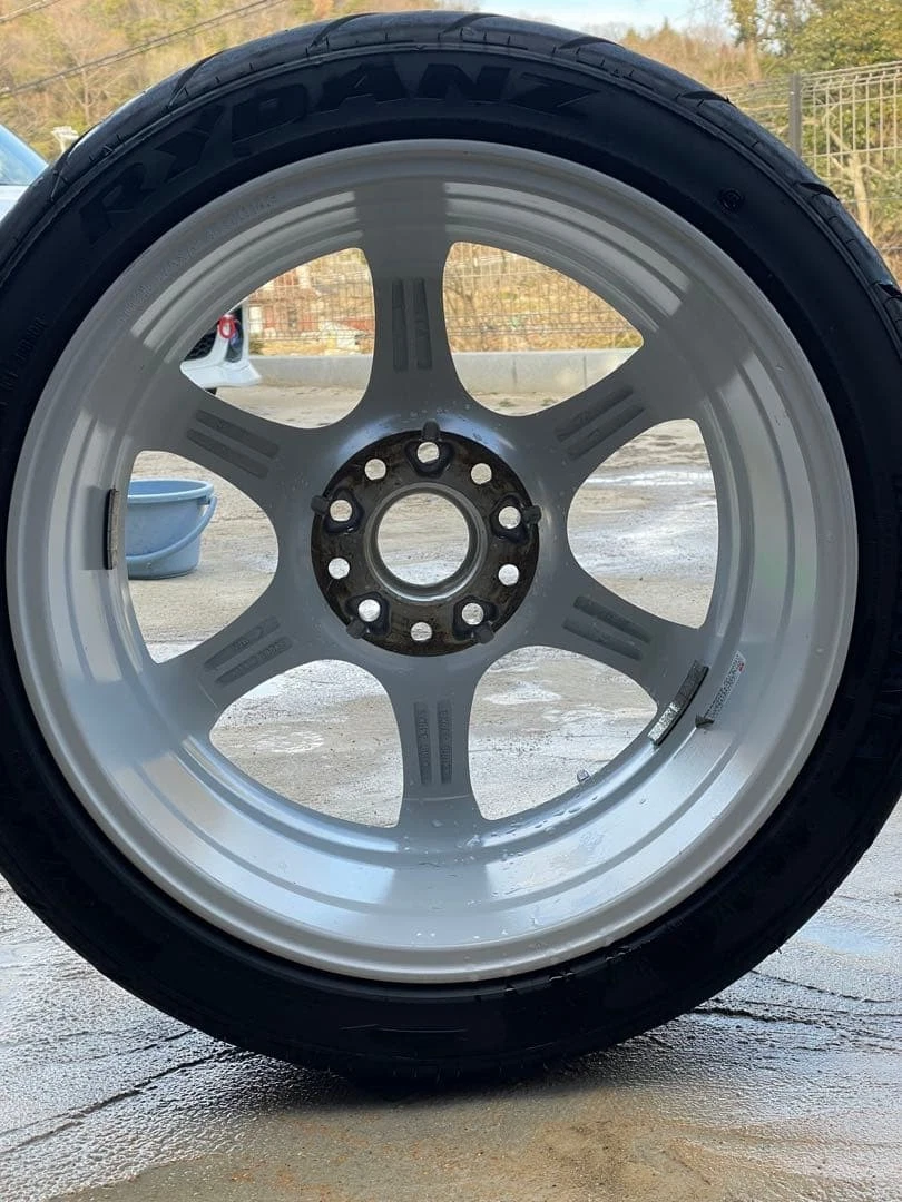 JDM SHIBATIRE 205/45ZR17 5ZIGEN 17 7J +45 2Book No Tires - Image 9