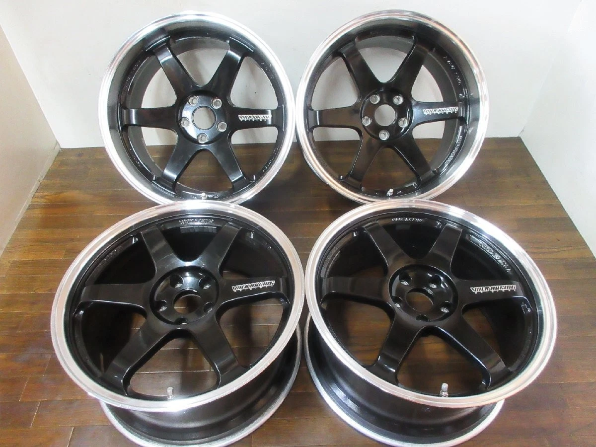 JDM RAYS TE37 TTA-PM TOKYO Time Attack 19in 9.5J+34 10.5J+22 5-hole PC No Tires