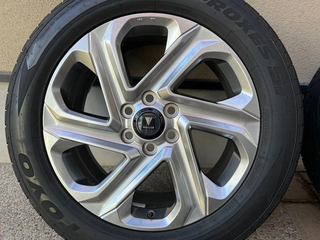 JDM Land Cruiser 300 Modellista 21 Aluminum Tire Set Land Cruiser 300 No Tires - Image 3