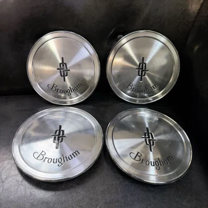 JDM Nissan Y31 Cedric OEM Wheel Center Caps 4Individual 40315 65V00 65 No Tires