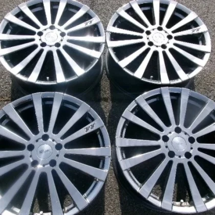 JDM Nothing Limited/MUGEN TT Chrome Plated 7.5J x 19 +50 PCD 114.3-5 B No Tires